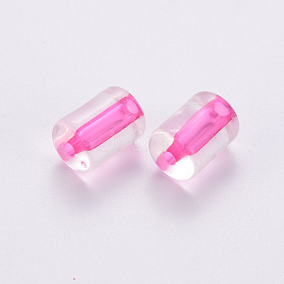Transparent Acrylic Beads TACR-S154-17A-82-1
