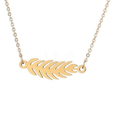 304 Stainless Steel Pendant Necklaces NJEW-TA00139-1