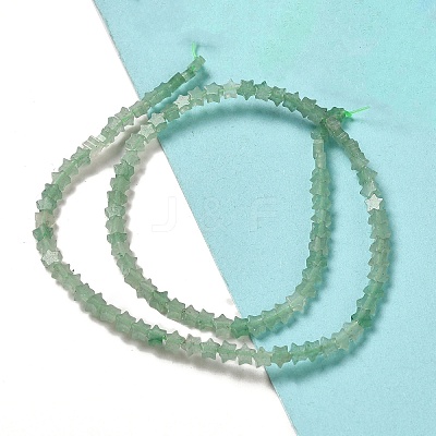 Natural Green Aventurine Beads Strands G-G085-B10-01-1