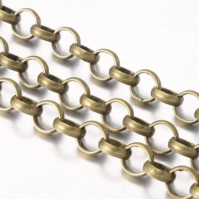 Iron Rolo Chains CHT105Y-AB-1