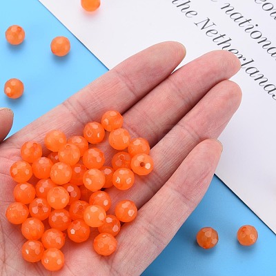Transparent Acrylic Beads TACR-S154-62E-05-1