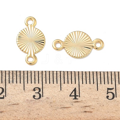 Brass Connector Charms KK-Z136-23G-02-1