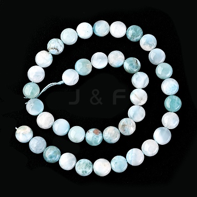 Natural Larimar Beads Strands G-F675-08-1