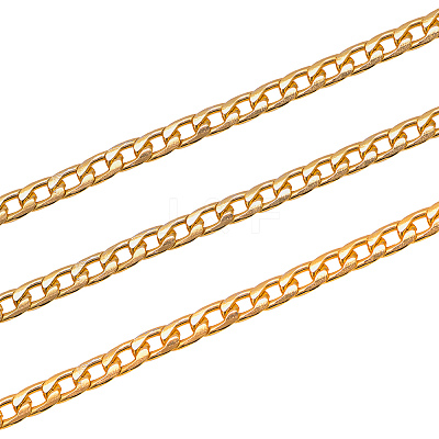 Aluminum Twisted Chains Curb Chains CHA-CJ0001-01G-1