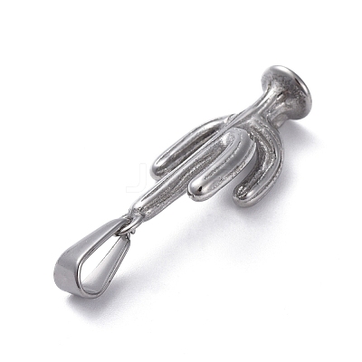 Tarnish Resistant 304 Stainless Steel Pendants STAS-I127-100P-1