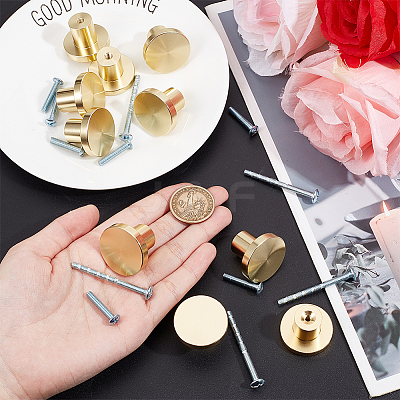 10 Sets Aluminium Alloy Cabinet Hardware FIND-GF0007-67G-1