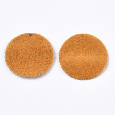 Flocky Alloy Pendants X-PALLOY-S134-002A-1