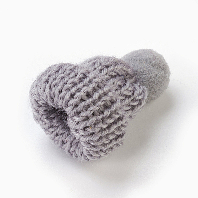 Handmade Wool Woven Hat Decoration AJEW-L066-B04-1