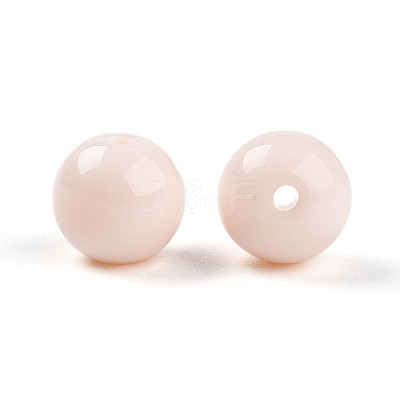 Opaque Solid Color Glass Beads X1-GLAA-N007-10mm-A01-1