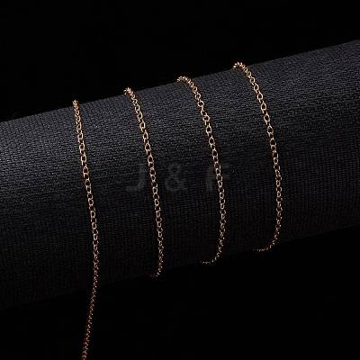 Brass Cable Chains CHC-S003-11G-1