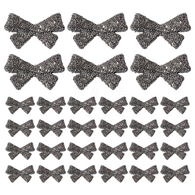 30Pcs Opaque Resin Cabochons CRES-CA0001-30B-1