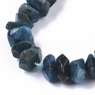 Natural Apatite Beads Strands G-R462-15-1