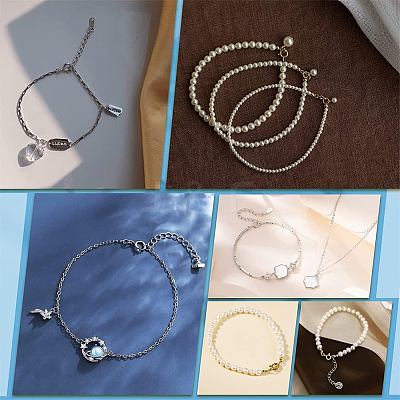 30Pcs 316 Stainless Steel Spring Ring Clasps FIND-UN0016-21-1