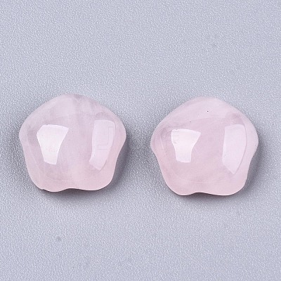 Natural Rose Quartz Cabochons G-T131-53-1