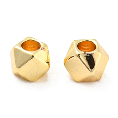 Brass Beads KK-E046-63G-01-1