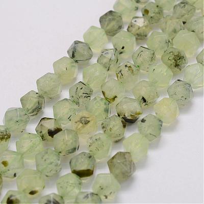 Natural Prehnite Bead Strands G-G970-06-10mm-1