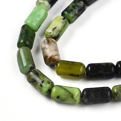 Natural Serpentine Beads Strands G-N346-01A-04-1