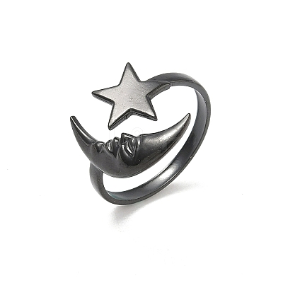 304 Stainless Steel Cuff Open Rings RJEW-D338-02B-EB-1