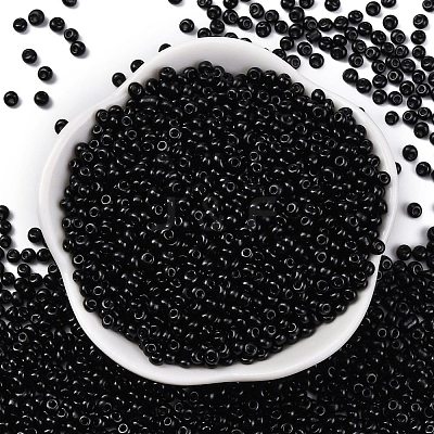8/0 Baking Paint Glass Seed Beads SEED-M012-02A-55-1
