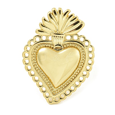 Brass Open Cuff Rings for Women RJEW-U011-01G-1