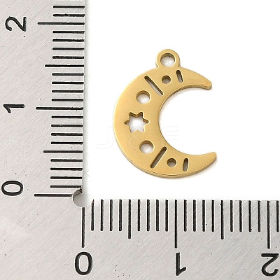 304 Stainless Steel Pendants STAS-S123-03G-04-1