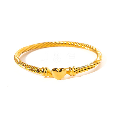 304 Stainless Steel Bangles for Women FS-WG55054-01-1