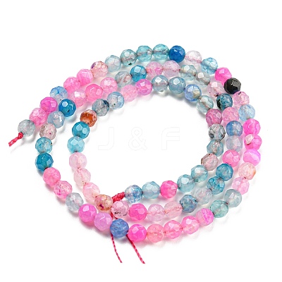 Natural Agate Beads Strands G-Q1000-01H-1