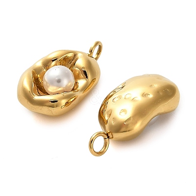 304 Stainless Steel Pendants STAS-H438-13G-02-1