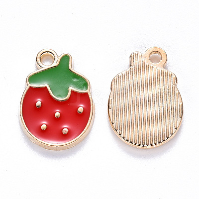 Alloy Enamel Pendants ENAM-N054-030-1