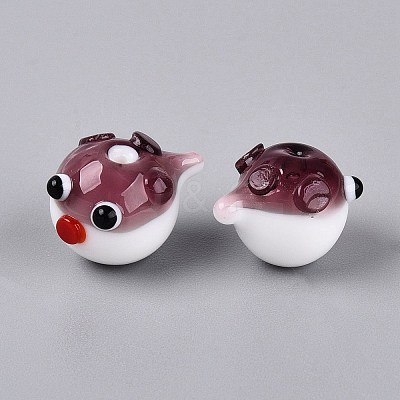 Handmade Lampwork Beads LAMP-Q039-12A-1