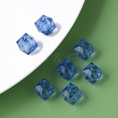 Transparent Acrylic Beads MACR-S373-132-B10-1