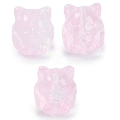 Transparent Spray Paint Glass Beads X1-GLAA-H035-01D-1