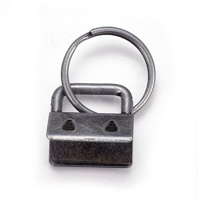 Electroplate Iron Split Key Rings IFIN-WH0044-01A-AS-1