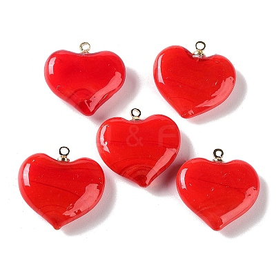 Handmade Lampwork Pendants LS-LAMP-G160-01E-1