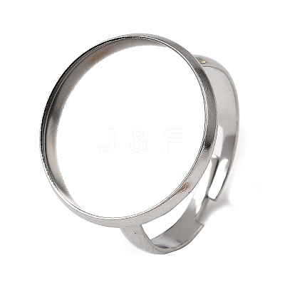 304 Stainless Steel Adjustable Ring Components X-STAS-D374-01P-07-1