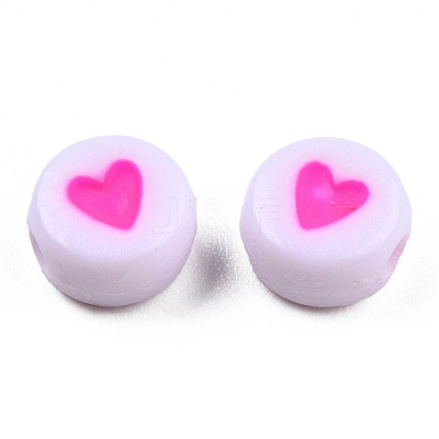 Opaque Acrylic Beads MACR-N008-57F-1