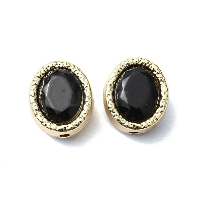 Rack Plating Alloy Beads PALLOY-Z004-02G-03-1