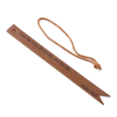 Leather Bookmarks Sets DIY-WH0430-006A-1