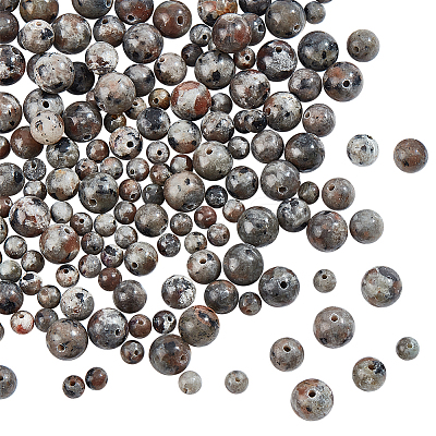 3 Strands 3 Style Natural Fluorescent Syenite Rock(Glow under UV Light) Beads Strands G-NB0005-27-1
