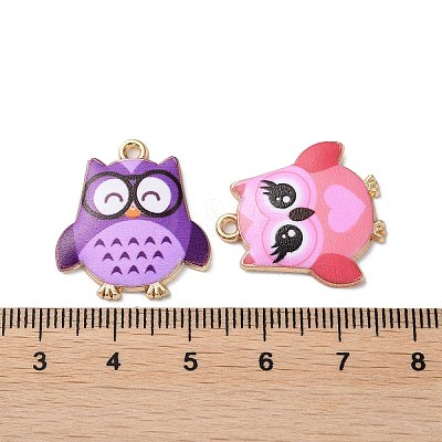 Alloy Enamel Pendants X-ENAM-C020-01-1