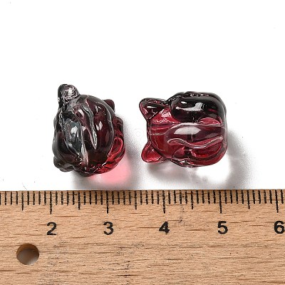 Transparent Glass Beads GLAA-D025-06C-1