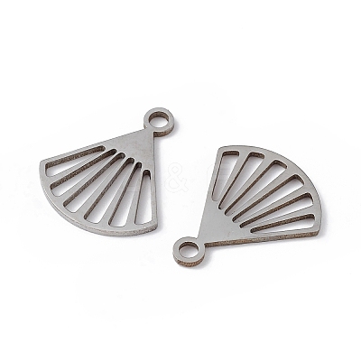 Non-Tarnish 304 Stainless Steel Pendants STAS-E186-02P-1