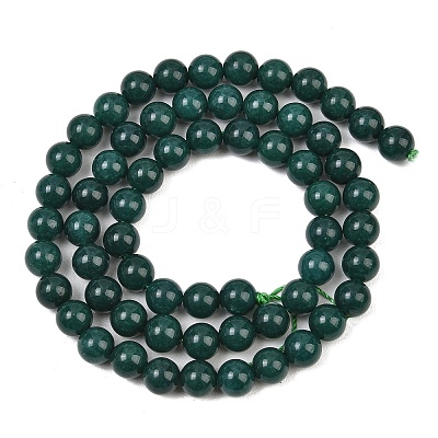 Dyed Natural White Jade Beads Strands GG-CBAD029-A06-6mm-1