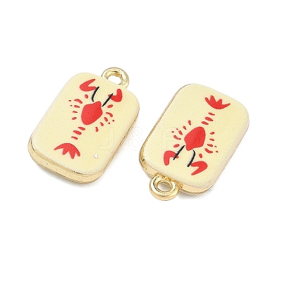 Printed Alloy Pendants PALLOY-P319-07J-08-1
