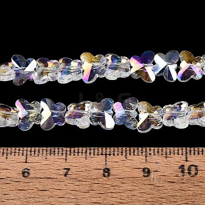 Electroplate Glass Beads Strands EGLA-Q135-04A-A09-1