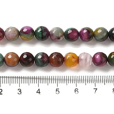 Natural Agate Beads Strands G-G079-A06-03-1