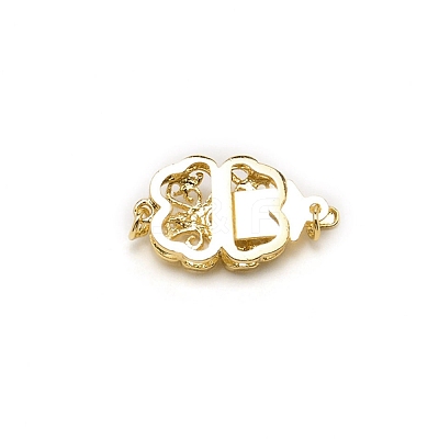 Brass Rhinestone Box Clasps KK-WH0045-05G-1