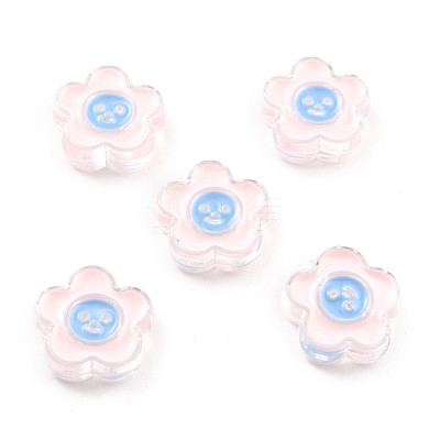 Transparent Acrylic Beads TACR-B001-04A-1