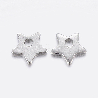 Tarnish Resistant 304 Stainless Steel Charms X-STAS-F159-54P-1