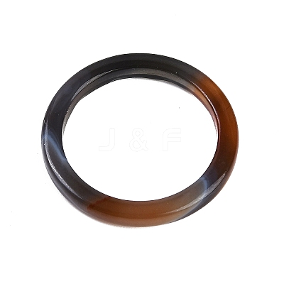 Dyed & Heated Natural Agate Finger Rings for Women RJEW-Z075-01H-1